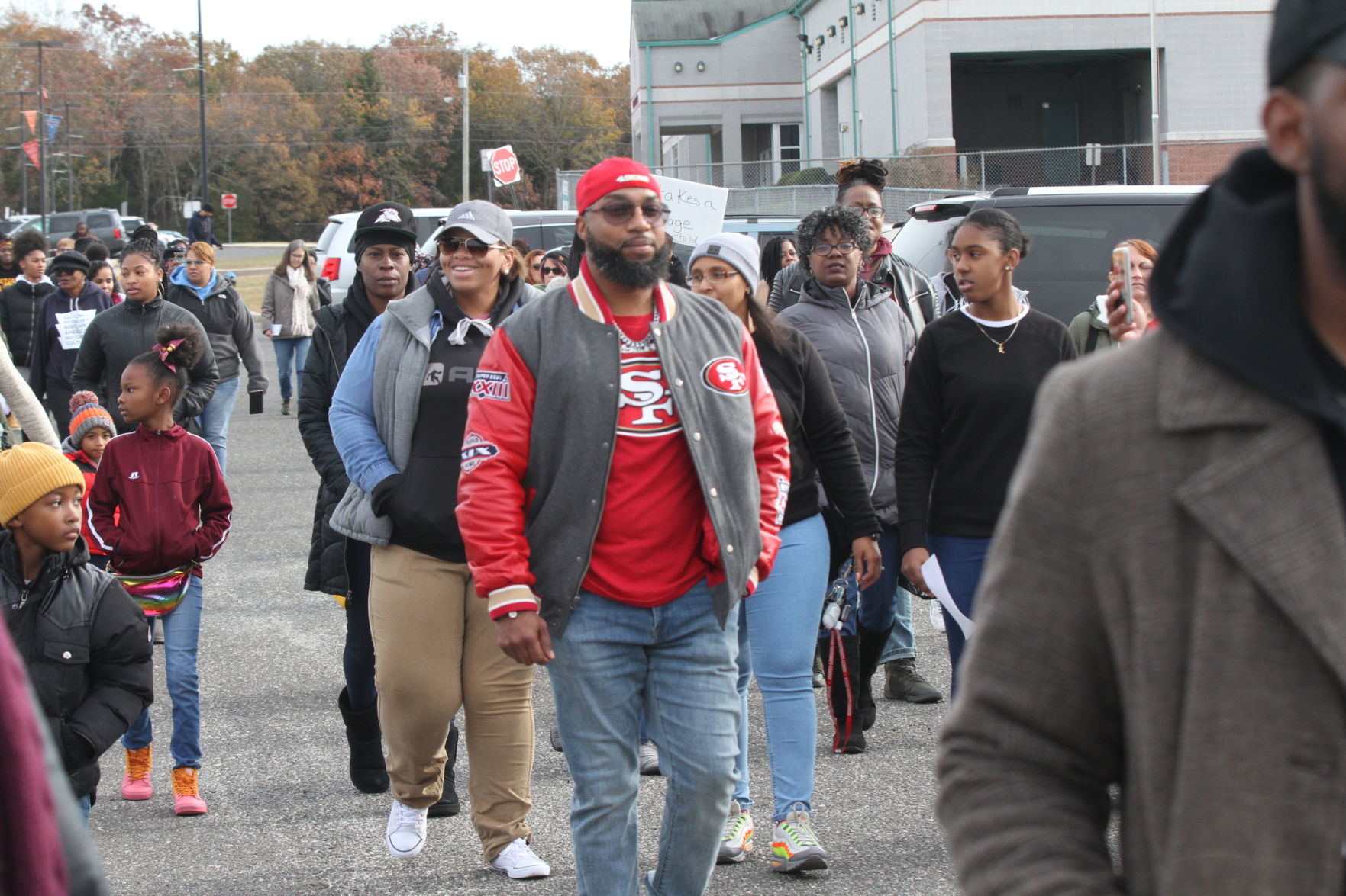 Pleasantville peace march